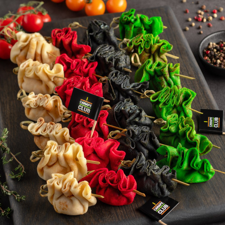 Цветные мини-мешочки ассорти